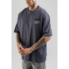 Airlife Better Self 02'n I Geniş Kesim Erkek Tişörtü Titanyum