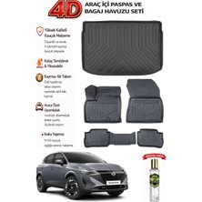 Nissan Qashqai E-Power 2026 Model Araca Özel Kokusuz Paspas Takımı + Üst Bagaj Havuzu