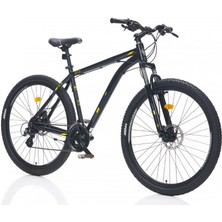 Corelli Zoı 2.2 29 Jant 18'' 24 Vites Hidrolik Disk Fren Siyah Sarı Dağ Bisikleti