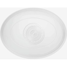 Vista Alegre Ornament Beyaz Porselen Servis Tabağı 35 cm