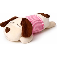 Selay Oyuncak Ecrou Tişörtlü Kalp Burunlu Köpek 60 cm