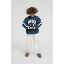 Escabel Kids Erkek Çocuk Baskılı Sweat JAC-1832