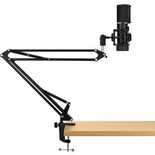 Streamplify Mıc Arm Cardioid Rgb Siyah Yayıncı Mikrofonu