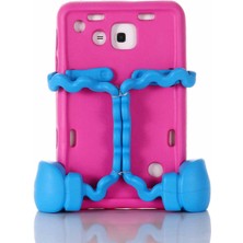 Maks Technology Galaxy Tab 3 Lite 7.0 T110 ​mkst Eva Boxer Tablet Silikon - Pembe Koyu