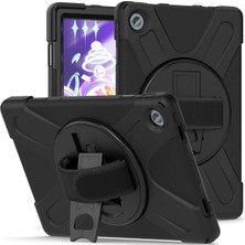 Maks Technology Lenovo Tab M10 Plus TB-125F - TB-128F 3. Jenerasyon ​mkst Defender Tablet Silikon - Siyah