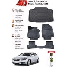 Opel Insignia 2011 Model Araca Özel Kokusuz Paspas Takımı + Bagaj Havuzu