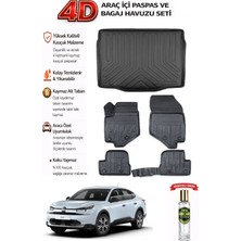 Citroen C4 x 2025 Model Araca Özel Kokusuz Paspas Takımı + Bagaj Havuzu
