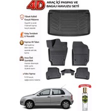 Skoda Fabia 1997 Hb Model Araca Özel Kokusuz Paspas Takımı + Bagaj Havuzu
