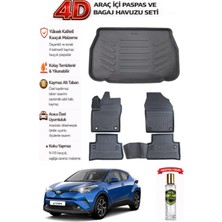 Toyota Chr 2017 Model Araca Özel Kokusuz Paspas Takımı + Bagaj Havuzu