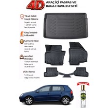 Volkswagen Golf 5 2005 Model Araca Özel Kokusuz Paspas Takımı + Bagaj Havuzu