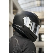 Ls2 Strobe 2 Mat Siyah Kask (Gri Vizör)