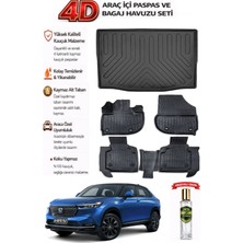 Honda Hrv 2022 Model Araca Özel Kokusuz Paspas Takımı + Bagaj Havuzu