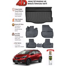 Honda Jazz Crosstar 2026 Model Araca Özel Kokusuz Paspas Takımı + Bagaj Havuzu