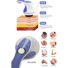 Nadom Titreşimli Selülit Cihazı ve Tüm Vücut Masaj Aleti 5 Değişik Başlıklı