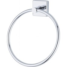 Onno Polo Yuvarlak Havluluk Krom