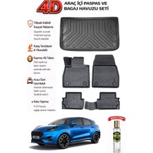 Ford Puma 2020 Model Araca Özel Kokusuz Paspas Takımı + Üst Bagaj Havuzu