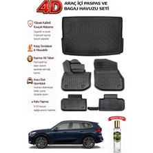 Bmw Ix1 2024 Model Araca Özel Kokusuz Paspas Takımı + Bagaj Havuzu