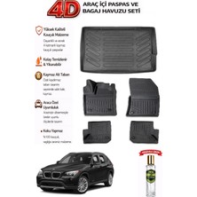 Bmw X1 2012 Model Araca Özel Kokusuz Paspas Takımı + Bagaj Havuzu