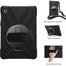 Maks Technology Galaxy T720 Tab S5E ​mkst Defender Tablet Silikon - Siyah