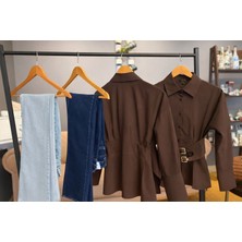 Kemer Detaylı Gömlek