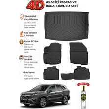 Suzuki S Cross 2025 Model Araca Özel Kokusuz Paspas Takımı + Alt Bagaj Havuzu