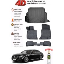 Mercedes W214 2025 Model Araca Özel Kokusuz Paspas Takımı + Bagaj Havuzu