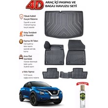 Nissan Juke 2022 Model Araca Özel Kokusuz Paspas Takımı + Alt Bagaj Havuzu