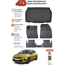 Opel Astra L 2022 Model Araca Özel Kokusuz Paspas Takımı + Alt Bagaj Havuzu
