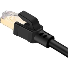 Hi-Link Cat8 Lan Kablosu Yüksek Hızlı 40GBPS 2000MHZ Ethernet Kablosu Örgü KAPLAMA10M