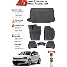 Volkswagen Polo 6r 2010 Model Araca Özel Kokusuz Paspas Takımı + Üst Bagaj Havuzu