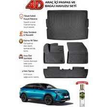 Peugeot 3008 Hybrid 2024 Model Araca Özel Kokusuz Paspas Takımı + Alt Bagaj Havuzu