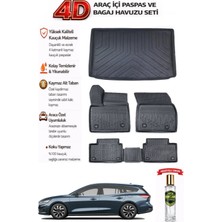 Ford Focus Stw 2021 Model Araca Özel Kokusuz Paspas Takımı + Bagaj Havuzu