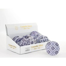 ForWhat Büro Ev Ofis Hediyesi Için Nazarlıklı Taşlı Ince El Aynası