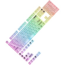Havit H.kraken KC005 Keycaps 123 Parça Gaming Mekanik Klavye Tuş Takımı - Renkli