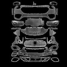 Wender Mercedes W211 Komple Gövde Kiti [donusum W223] Oo-Oo Egz.uçlu Amg S63- 2006-13