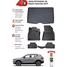 Volvo EX40 Elektrikli 2026 Model Araca Özel Kokusuz Paspas Takımı + Bagaj Havuzu