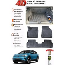 Volkswagen Id 4 2021 Model Araca Özel Kokusuz Paspas Takımı + Bagaj Havuzu