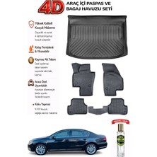 Volkswagen B7 Sedan 2013 Model Araca Özel Kokusuz Paspas Takımı + Bagaj Havuzu
