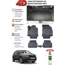 Opel Crossland 2019 Model Araca Özel Kokusuz Paspas Takımı + Alt Sabit Zemin Bagaj Havuzu