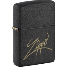 Zippo Script Logo Dizayn Çakmak