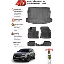 Jeep Avenger 2025 Model Araca Özel Kokusuz Paspas Takımı + Üst Bagaj Havuzu