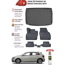 Volkswagen Polo 2025 Model Araca Özel Kokusuz Paspas Takımı + Üst Bagaj Havuzu