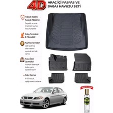 Bmw E90 2011 Model Araca Özel Kokusuz Paspas Takımı + Bagaj Havuzu