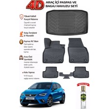 Seat Ibiza 2025 Model Araca Özel Kokusuz Paspas Takımı + Alt Bagaj Havuzu