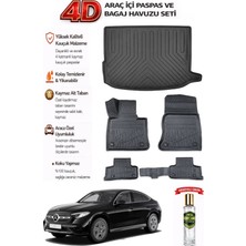 Mercedes Glc Coupe 2025 Model Araca Özel Kokusuz Paspas Takımı + Bagaj Havuzu