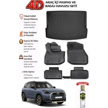Mini Countryman Elektrikli 2026 Model Araca Özel Kokusuz Paspas Takımı + Bagaj Havuzu