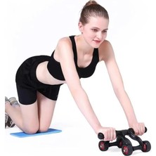 Nadom Tekerlekli Mekik Aleti Karın Kası Egzersizi Aleti Evde Spor