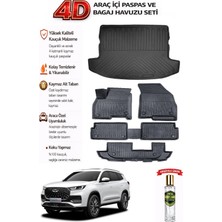 Chery Tiggo 8 2025 Model Araca Özel Kokusuz Paspas Takımı + Bagaj Havuzu