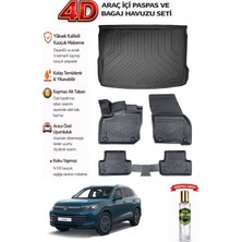 Volkswagen Tıguan 2026 Model Araca Özel Kokusuz Paspas Takımı + Üst Bagaj Havuzu