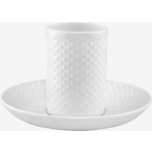 Vista Alegre Bicos Beyaz Porselen Kahve Fincanı 110 ml